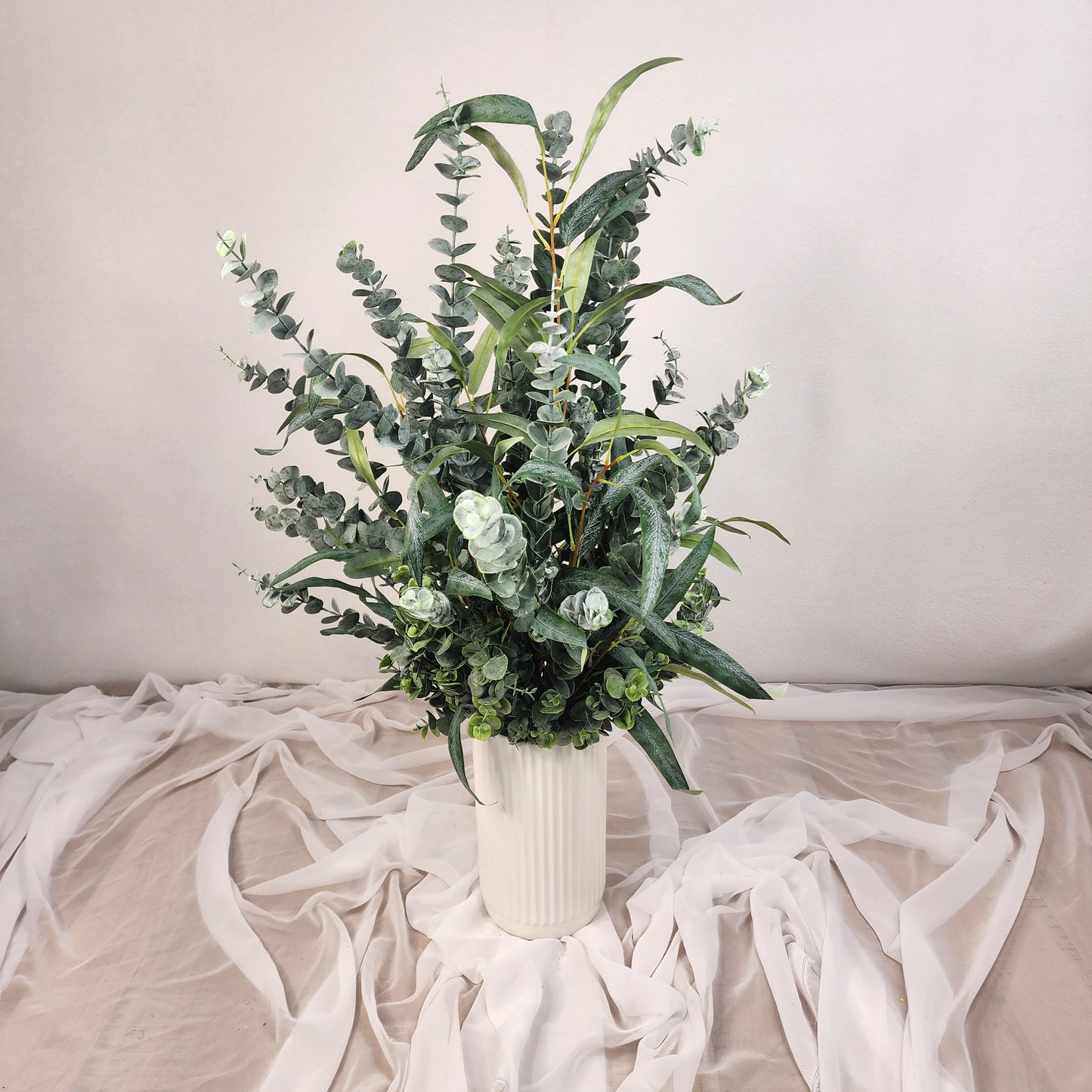 Eucalyptus Arrangement - Realistic Artificial Flowers