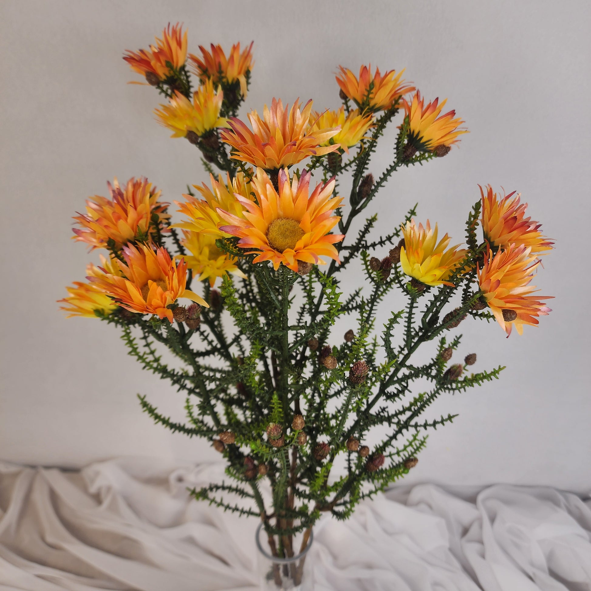 Desert Daisy Orange- Kaaps Flower , Realistic Artificial Flowers