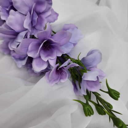 Mauve Real Touch Delphinium -Large