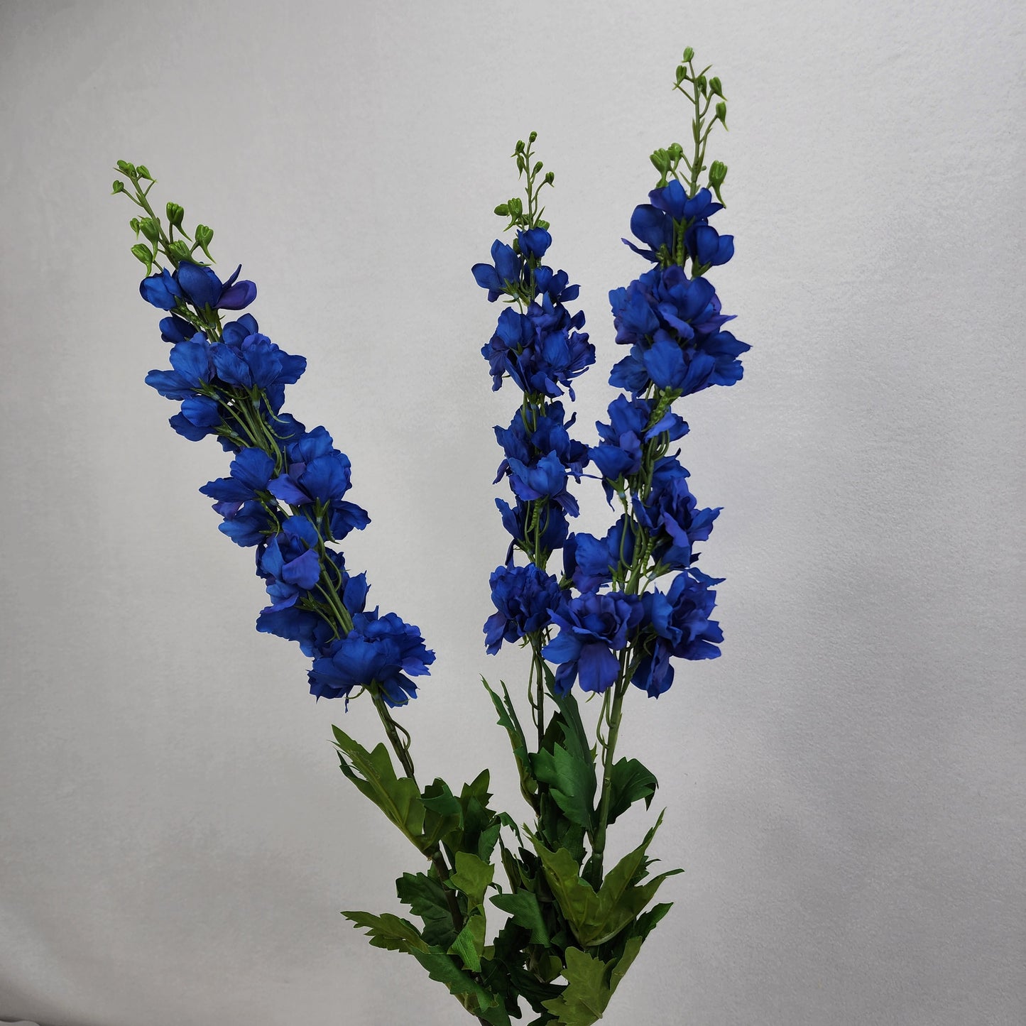 Dark Blue  Real Touch Delphinium -Large