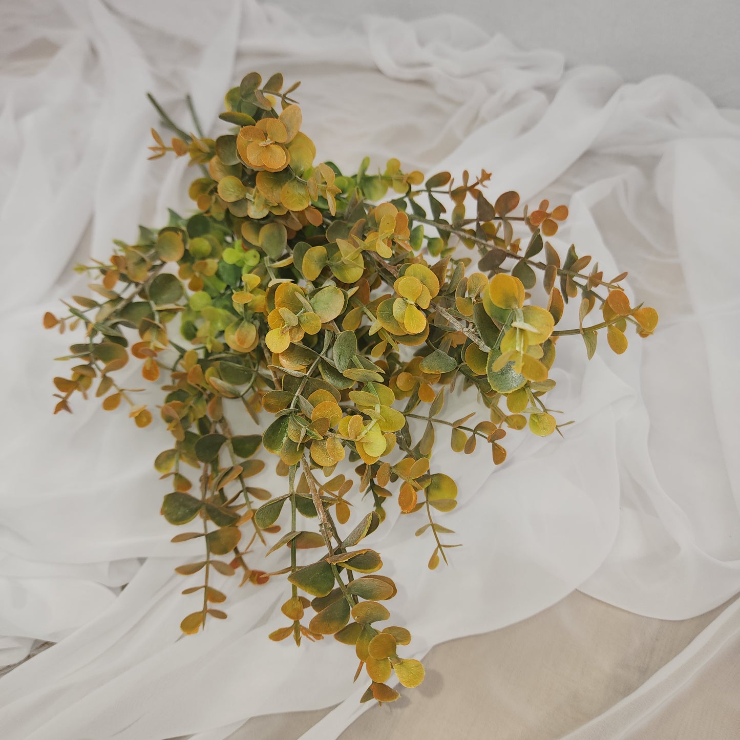 Gold Long Stem Mini Gum - Realistic Artificial Flowers