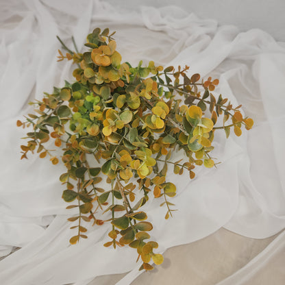 Gold Long Stem Mini Gum - Realistic Artificial Flowers