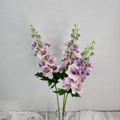 Mauve Real Touch Delphinium - Small
