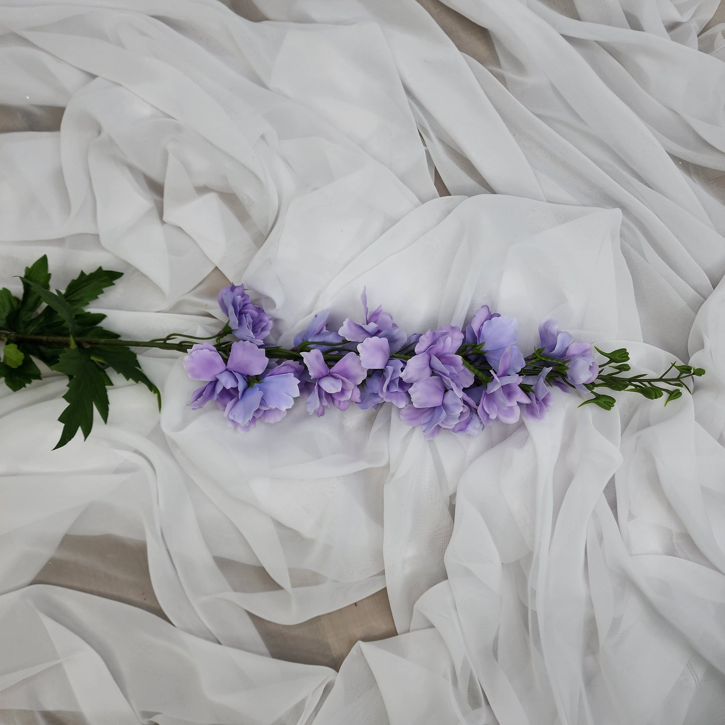 Mauve Real Touch Delphinium -Large