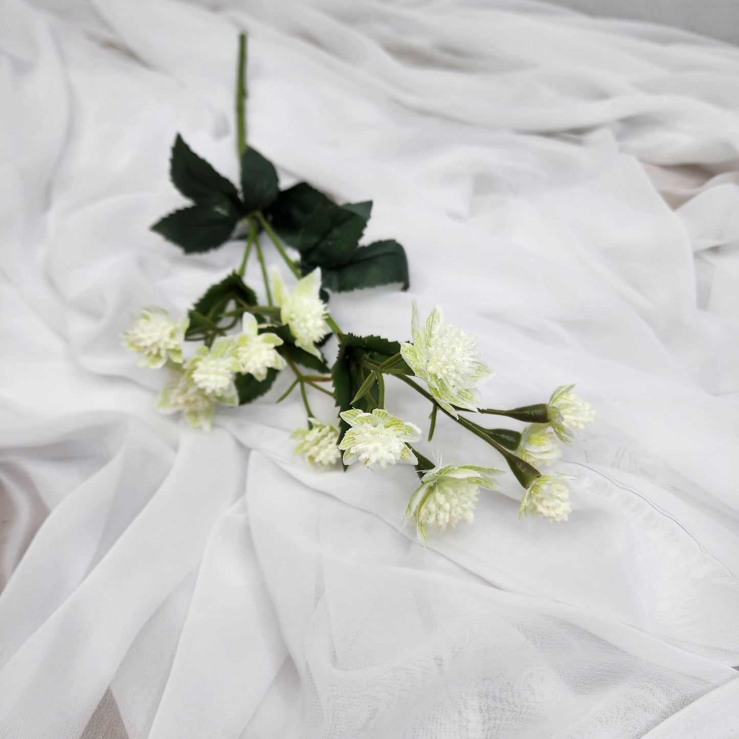 Astrania White- Realistic Artificial Flowers
