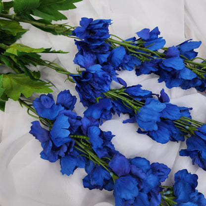 Dark Blue  Real Touch Delphinium -Large