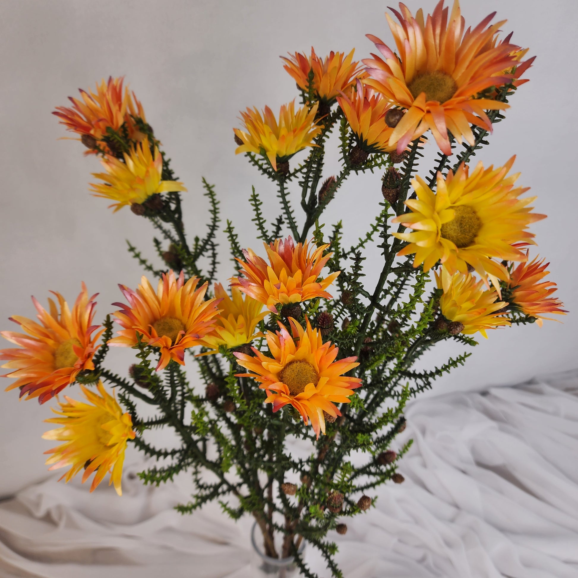 Desert Daisy Orange- Kaaps Flower , Realistic Artificial Flowers