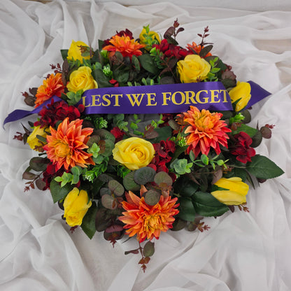 Wreath in Autumn Tones