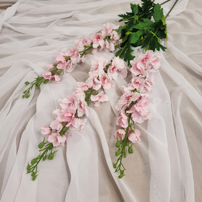 Pale Pink Real Touch Delphinium - Realistic Artificial Flowers