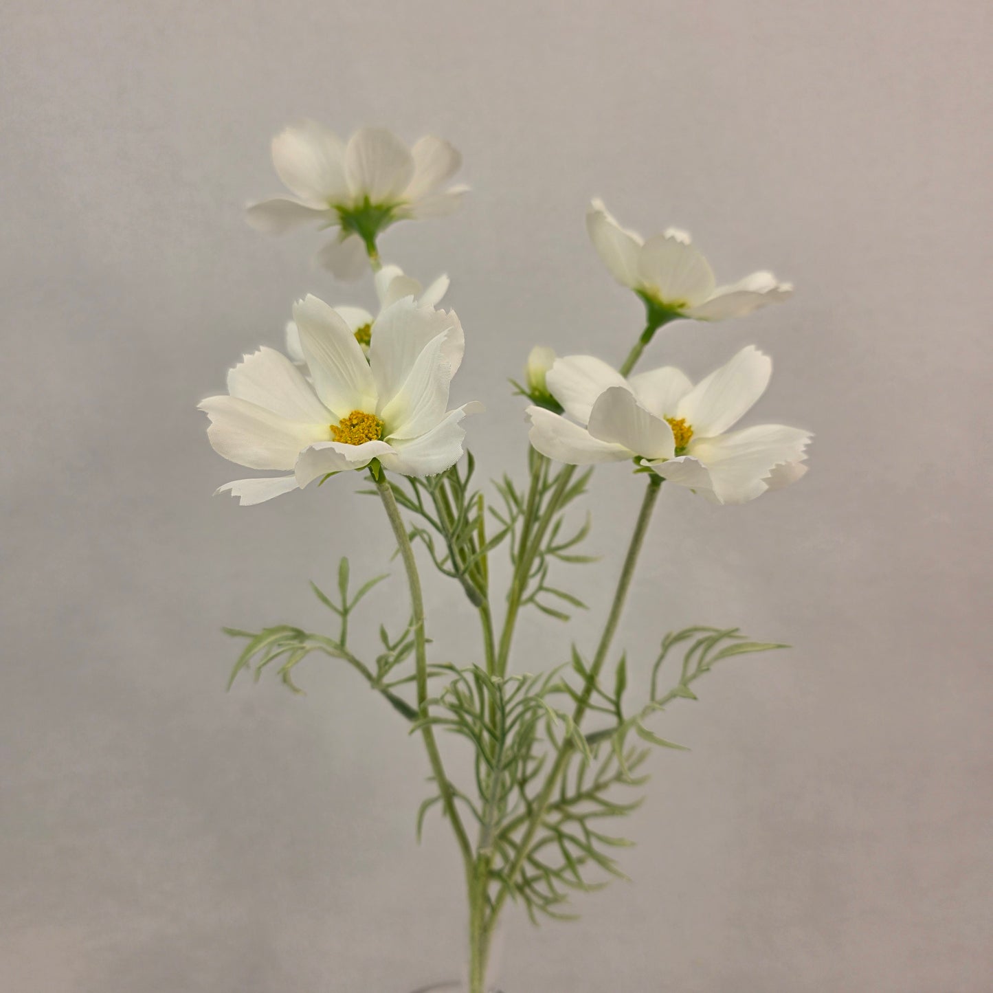 White Cosmos Spray - Realistic Artificial Flowers