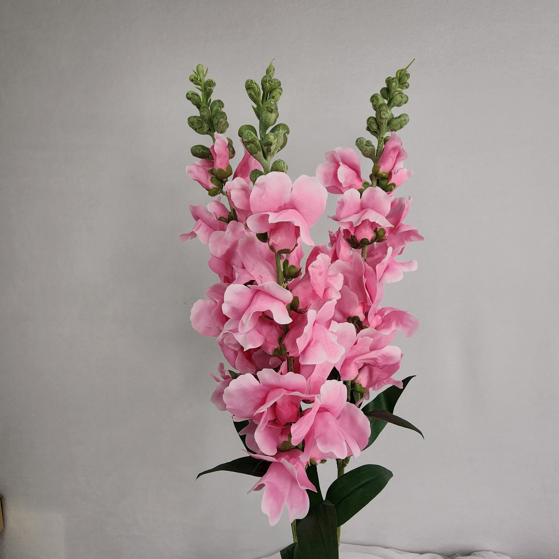 Deep Pink Snapdragons - Realistic Artificial Flowers