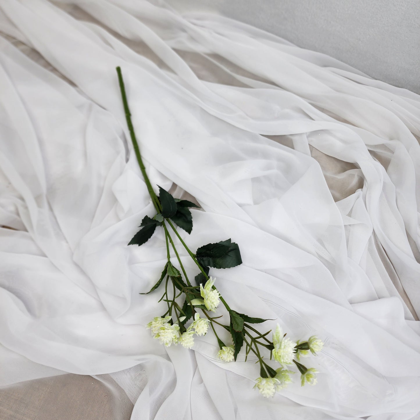 Astrania White- Realistic Artificial Flowers