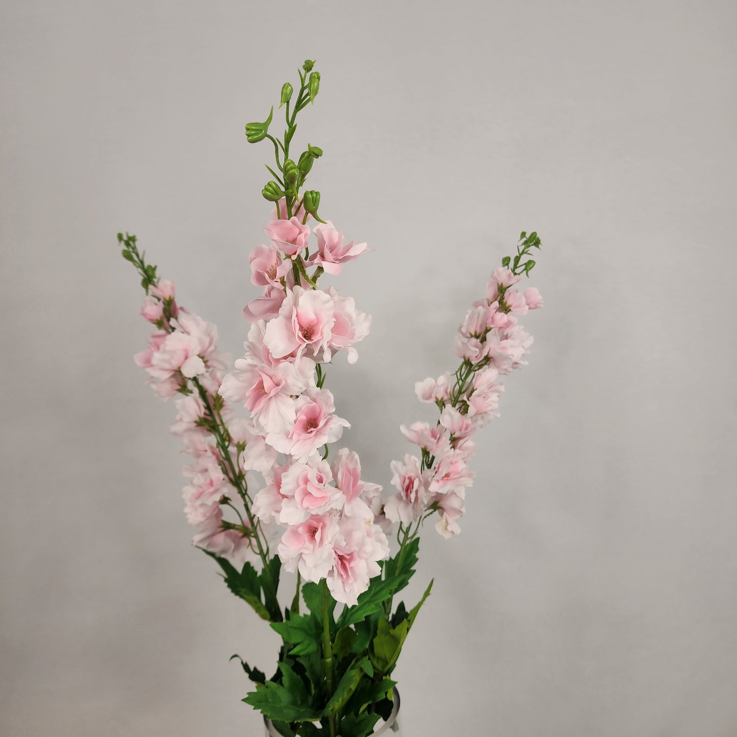 Pale Pink Real Touch Delphinium - Realistic Artificial Flowers