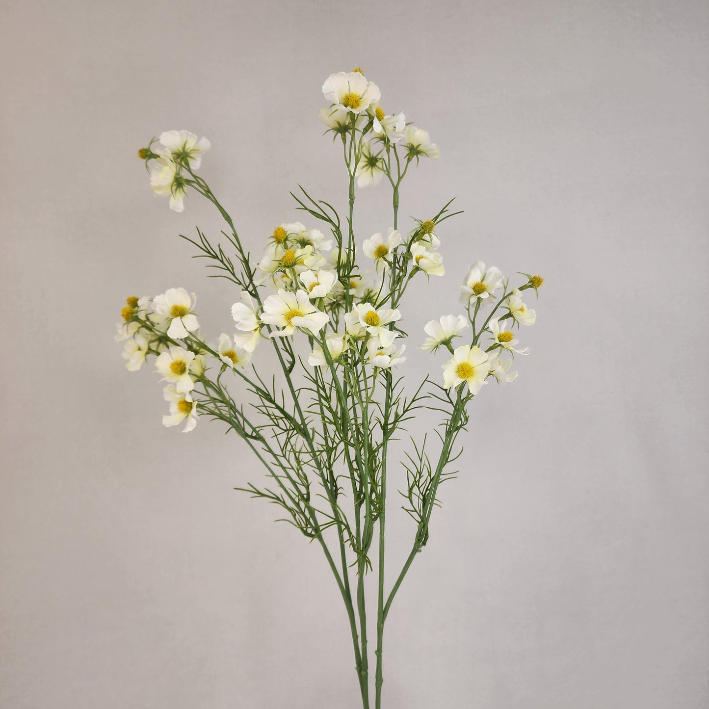 White Mini Cosmos Spray - Realistic Artificial Flowers