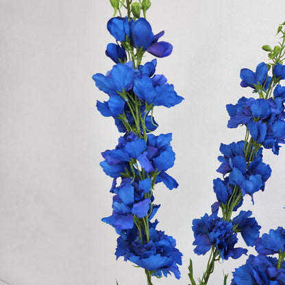 Dark Blue  Real Touch Delphinium -Large