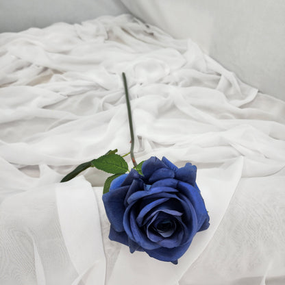 Navy Blue Royal Real Touch Rose