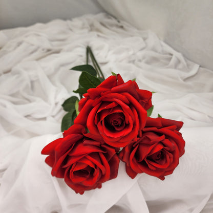 Red Royal Real Touch Rose