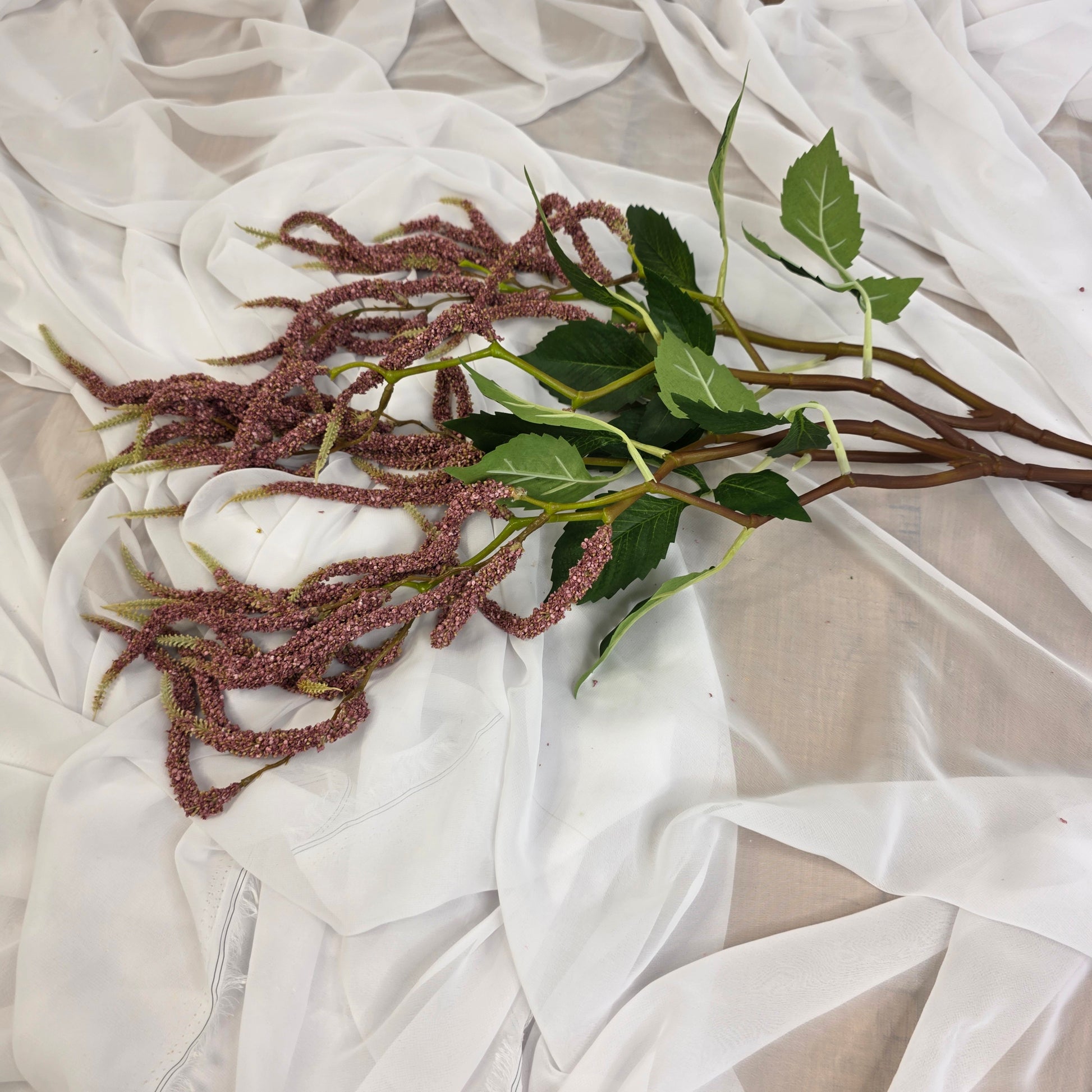 Pink Amaranthus Artificial Greenery