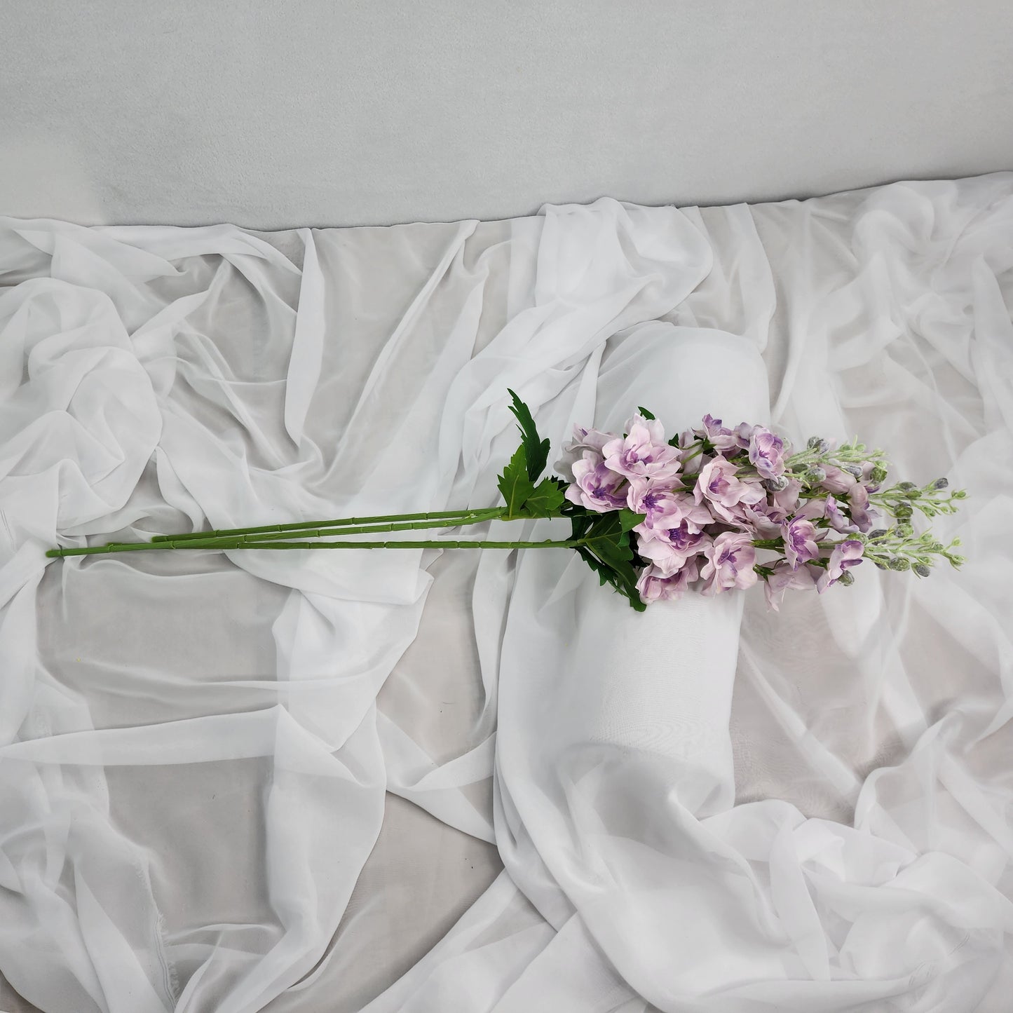 Mauve Real Touch Delphinium - Small