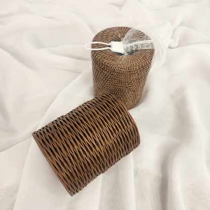 Paper Cover Craft Wire- Brown
