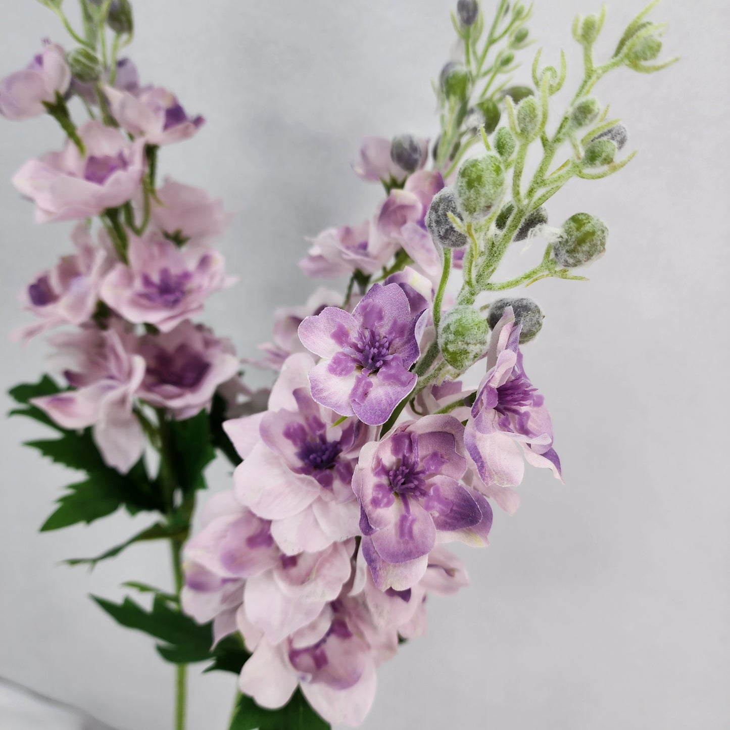 Mauve Real Touch Delphinium - Small