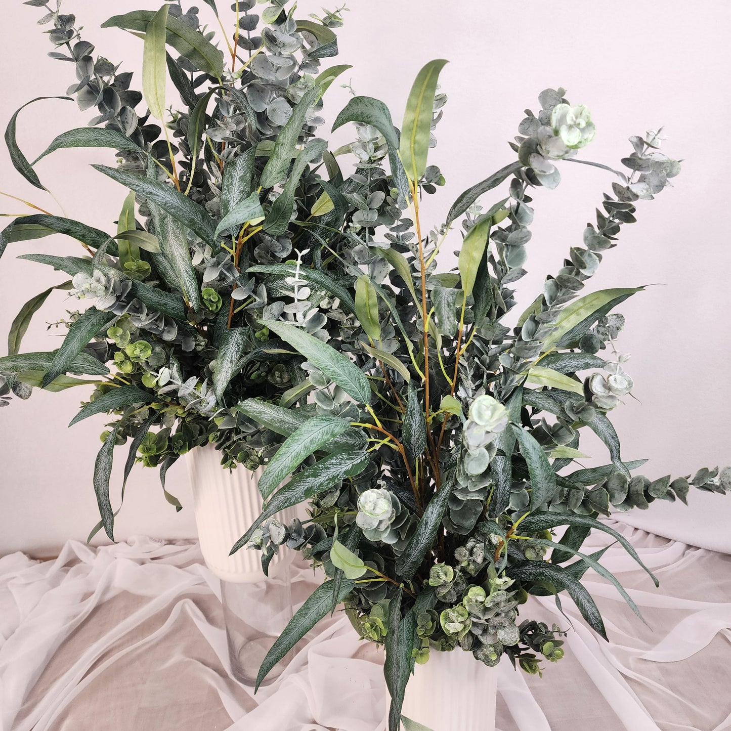 Eucalyptus Arrangement - Realistic Artificial Flowers