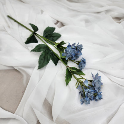 Astrania Dusty Blue - Realistic Artificial Flowers