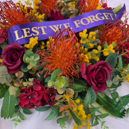 Wreath in Native Flowers
