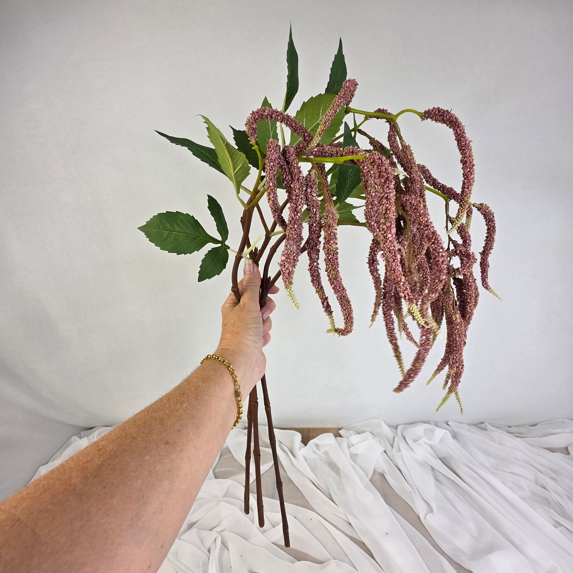 Pink Amaranthus Artificial Greenery