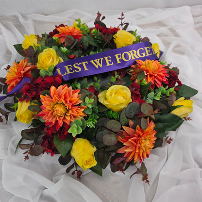 Wreath in Autumn Tones