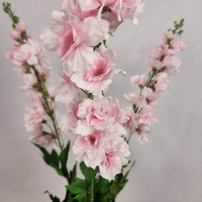 Pale Pink Real Touch Delphinium - Realistic Artificial Flowers