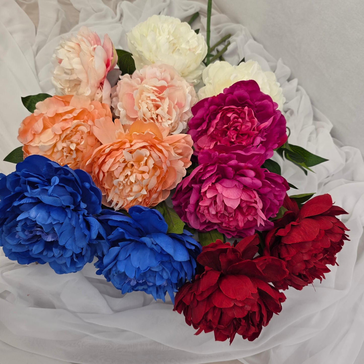 Peony Bloom Large - Realistic Artificial Flowers
