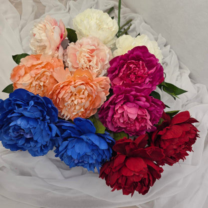 Peony Bloom Large - Realistic Artificial Flowers