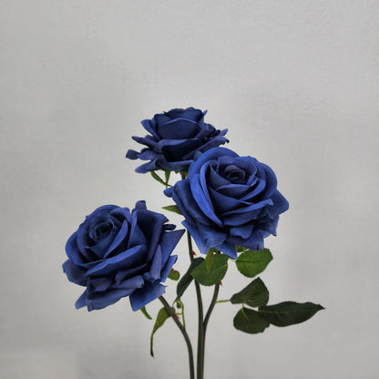 Navy Blue Royal Real Touch Rose