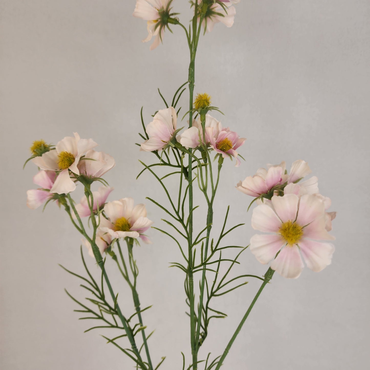 Pale Pink Mini Cosmos Spray - Realistic Artificial Flowers