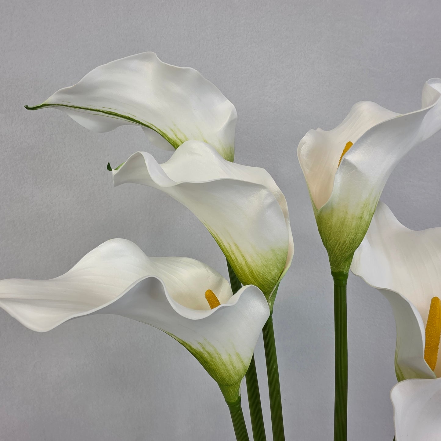 White Long Stem Calla - Realistic Artificial Flowers