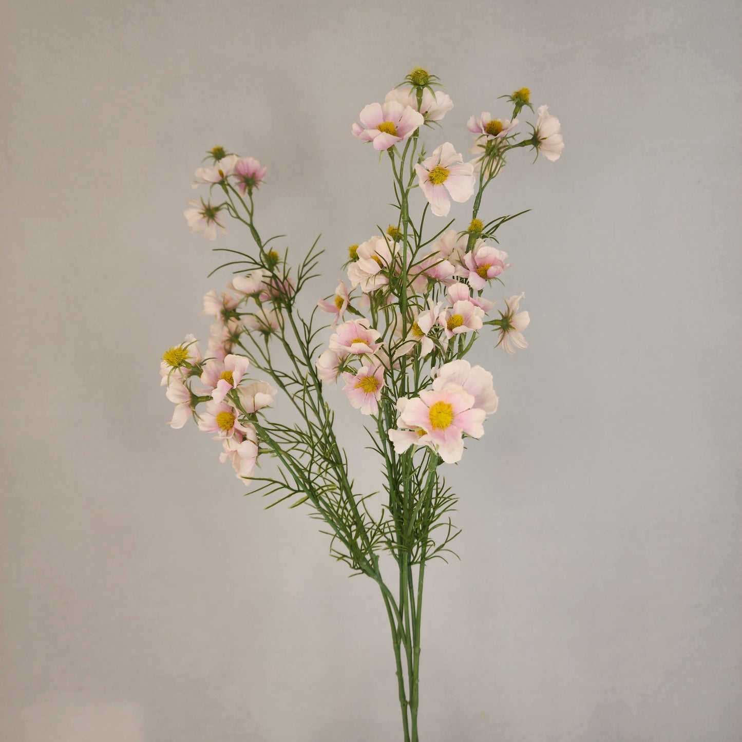 Pale Pink Mini Cosmos Spray - Realistic Artificial Flowers