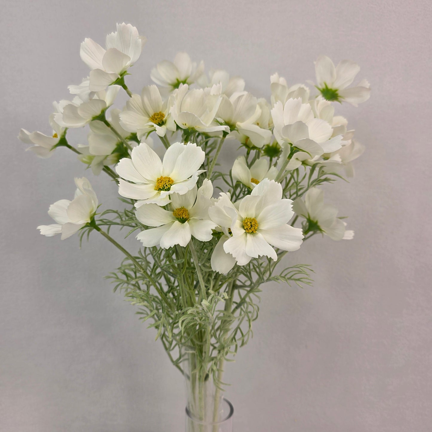 White Cosmos Spray - Realistic Artificial Flowers