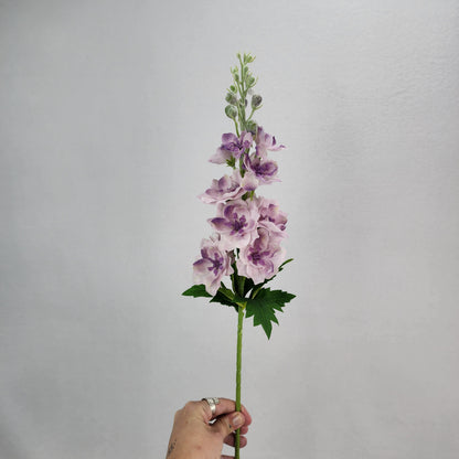 Mauve Real Touch Delphinium - Small
