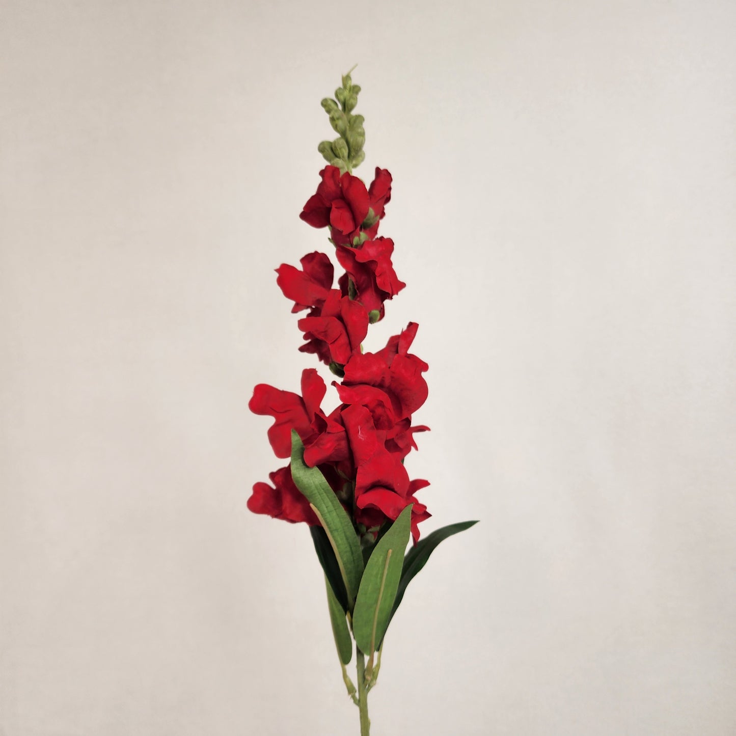 Red Snapdragons - Realistic Artificial Flowers
