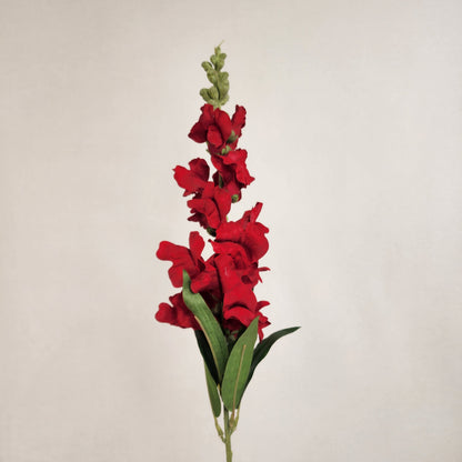 Red Snapdragons - Realistic Artificial Flowers