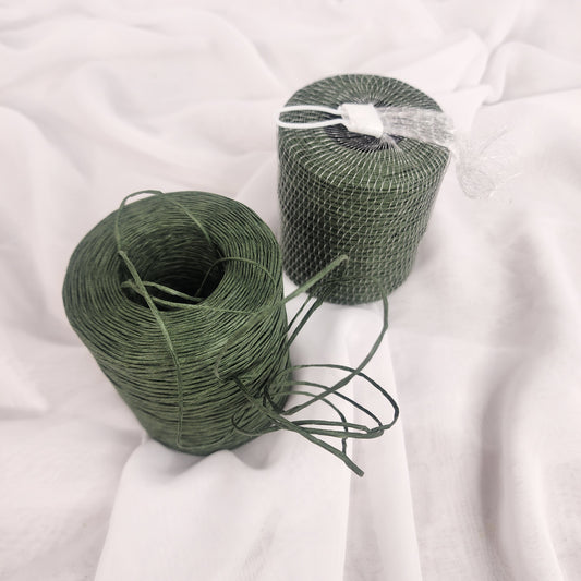 Paper Cover Craft Wire- Green