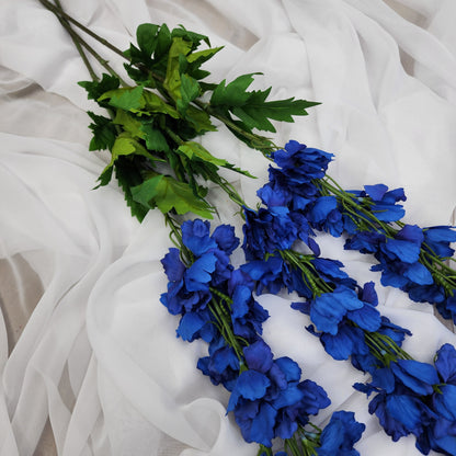 Dark Blue  Real Touch Delphinium -Large
