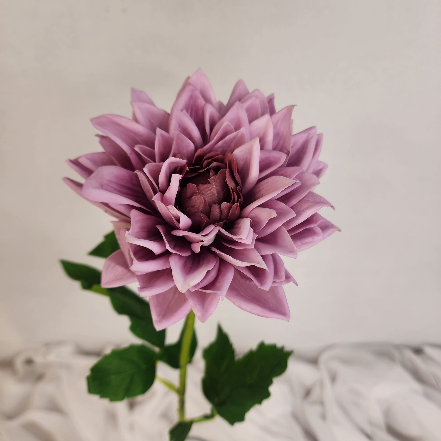 Mauve Real Touch Dahlias-Realistic Artificial Flowers