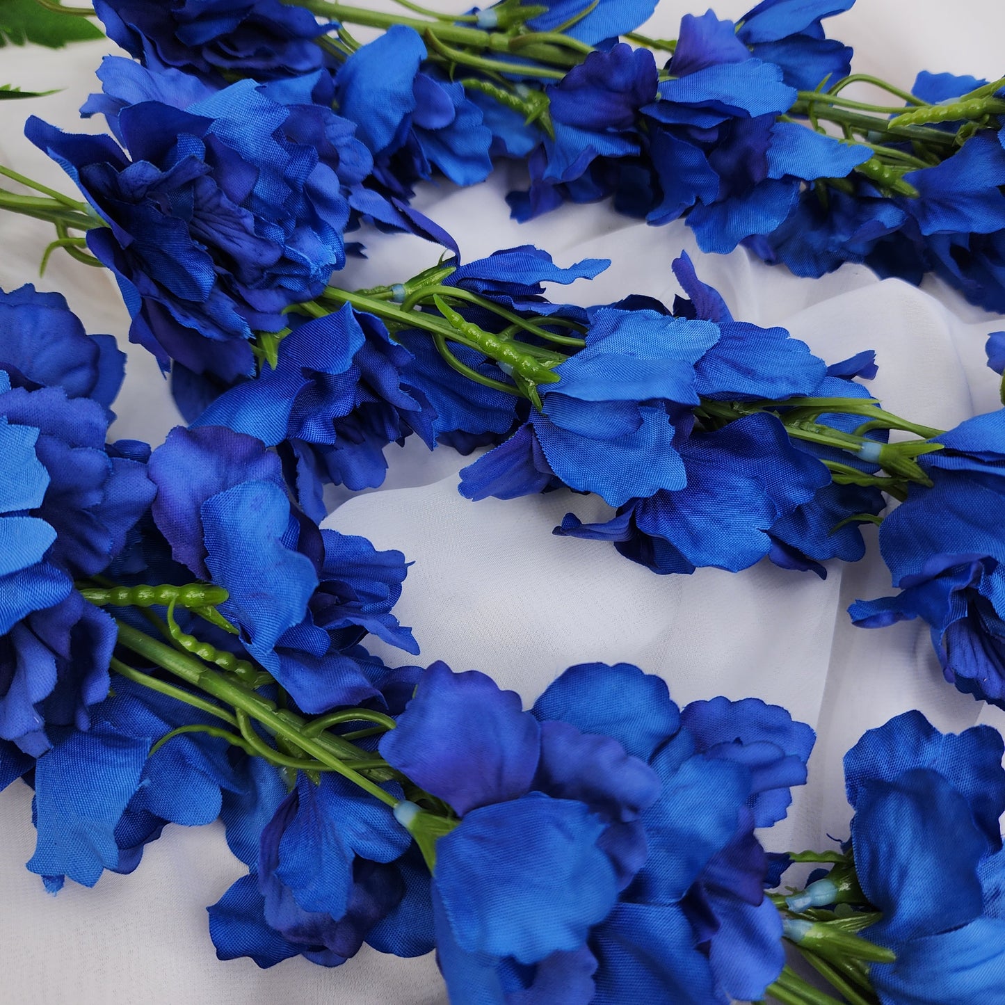 Dark Blue  Real Touch Delphinium -Large
