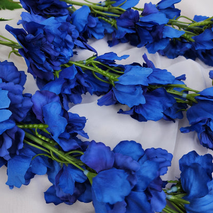 Dark Blue  Real Touch Delphinium -Large