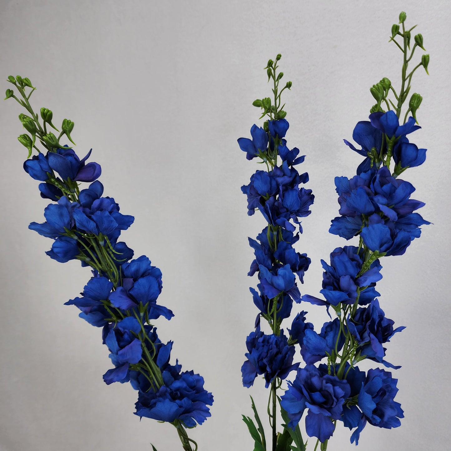 Dark Blue  Real Touch Delphinium -Large