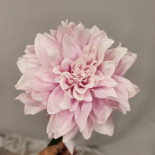 Light Pink Dahlia Silk Touch- Realistic Artificial Flowers