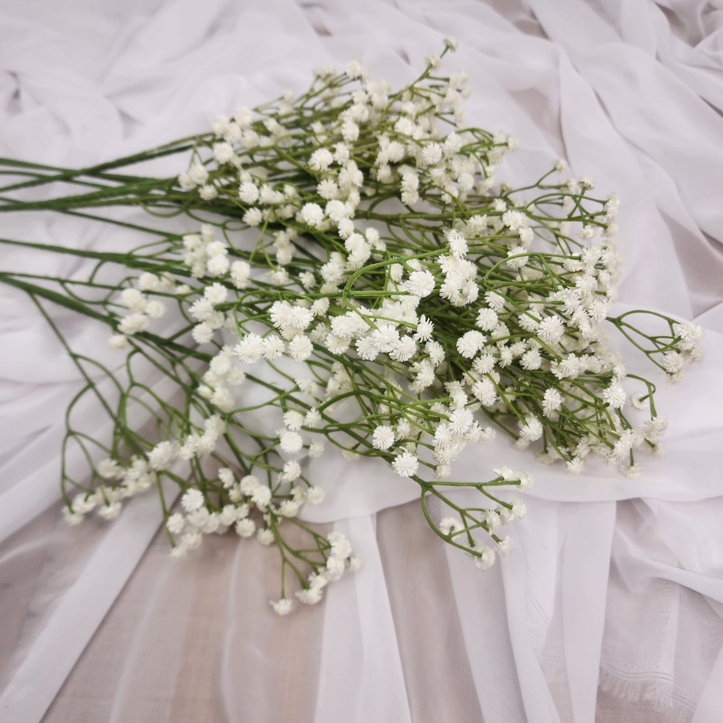Baby's Breath White (Gypsophila) - Realistic Artificial Flowers
