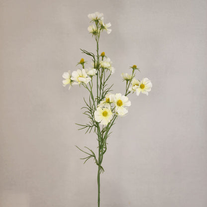 White Mini Cosmos Spray - Realistic Artificial Flowers